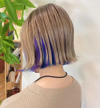 ショート カラー ヘアアレンジ 代表 KANZOのエステ・リラクイメージ