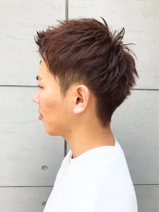 ショート 丹澤 暁のヘアスタイル