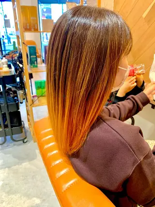 ミディアム カラー 森田 尚貴のヘアスタイル