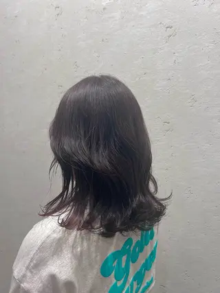 ミディアム カラー ナチュラルカラー 錦糸町【三橋衿奈】のヘアスタイル
