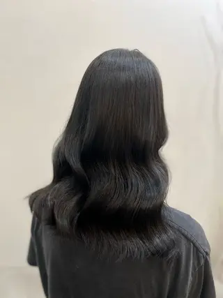 ロング カラー 🦋Yui🦋透明感 /ベージュ/Wカラーのヘアスタイル