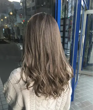 ミディアム カラー ヘアアレンジ 横浜縮毛矯正 ☆渋谷良太のヘアスタイル