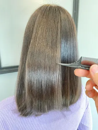 ミディアム AUBE HAIR Sunny宇都宮所属・阿見 大成のヘアスタイル