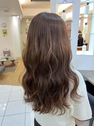 ロング un.le.pont ルカ 🎨のヘアスタイル