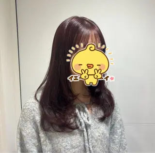 カラー 間島 叶のヘアスタイル