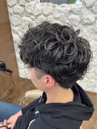 パーマ メンズ 🍒おかむら なみ🍒のヘアスタイル