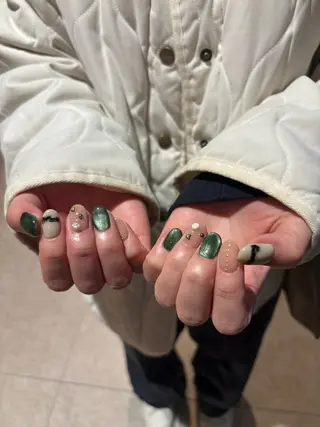 ネイル mano Hanaのネイルデザイン