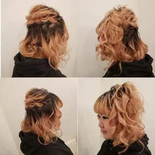 ヘアアレンジ 美谷添(ミヤゾエ) まどか大人ヘアサロンのヘアスタイル