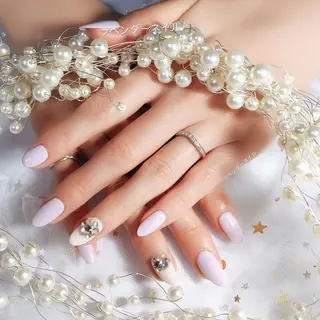 ネイル ラベンダー💖日暮里 ルル💖ネイルのネイルデザイン