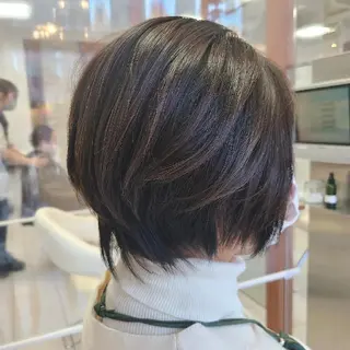 ショート パーマ/ボブ/ 佐々木翔のヘアスタイル