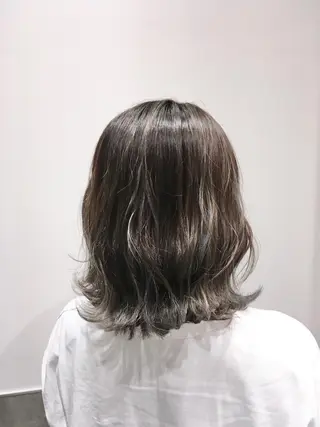 ミディアム カラー yoshi ☆のヘアスタイル