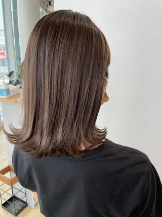 ショート カラー 美髪形成！色素改善！ 秋田　和輝のヘアスタイル