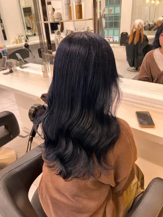 ロング カラー 💖札幌カラー 指名No.1💖玲奈のヘアスタイル