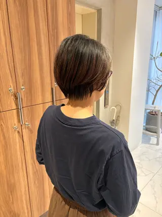 ショート ショート⌇艶カラー ⌇ RIN🌙のヘアスタイル