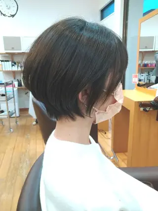 ショート 山田 智加のヘアスタイル