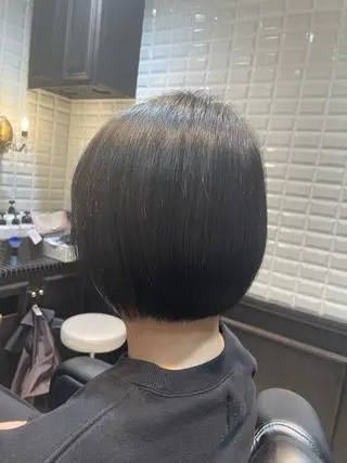 ショート Lupinus中田 パーマモデル募集中のヘアスタイル