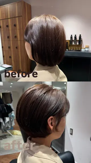 ショート 似合わせカット/ すずきたつやのヘアスタイル