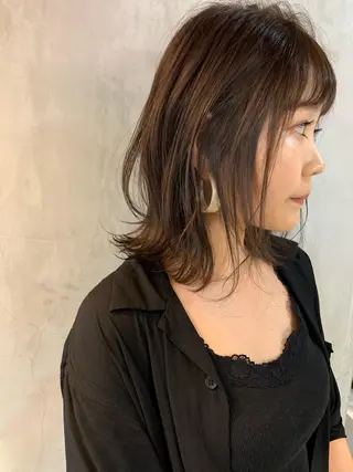 カラー なかの たくみのヘアスタイル