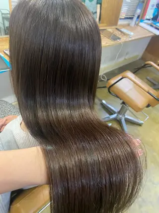 ロング カラー 和歌山髪質改善 那須優太のヘアスタイル