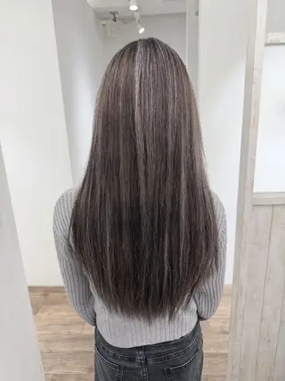 ロング カラー GO TODAY SHAiRE SALON 横須賀所属・ハイライト⭐️上野 高広のヘアスタイル