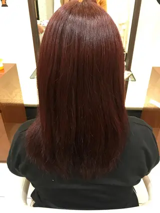 カラー 原田 優香のヘアスタイル