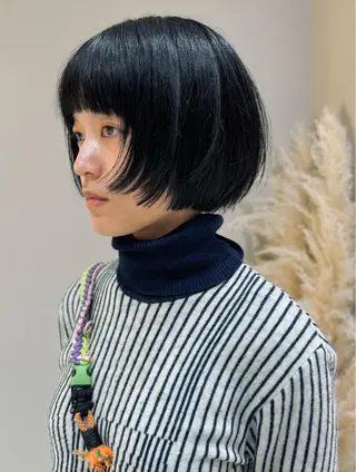 ショート 🩵縮毛矯正・ボブ 岩原朋也🩵のヘアスタイル