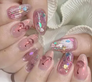 ネイル 長さだし専門店 M2 rikaのネイルデザイン