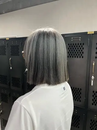 カラー ルシ🎨/ハイトーン デザイン/髪質改善のヘアスタイル