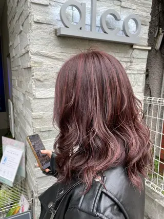 ミディアム カラー 💖KANAMI💖 似合わせヘアスタイルのヘアスタイル