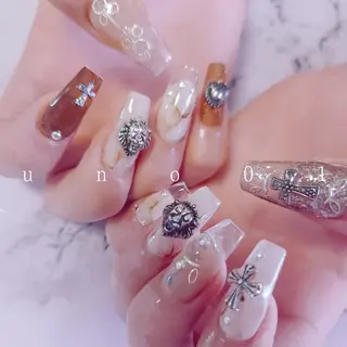 ネイル 梅田🦄中崎町🩵 u n o 0 1のネイルデザイン