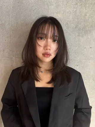 ミディアム 🎀ダブルカラー hinata🎀のヘアスタイル