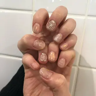 ネイル 【淡色color/ nail】maikoのネイルデザイン