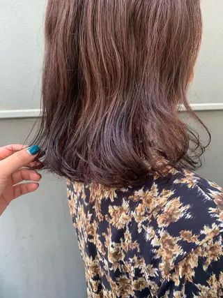 セミロング パーマ むらたねね🌻 艶髪🫧韓国ヘアのヘアスタイル