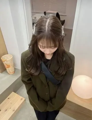 カラー KANA /カラーモデル/岡崎のヘアスタイル