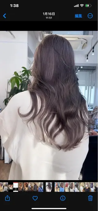 セミロング 水原　悠吾 ELISS　ブリーチのヘアスタイル