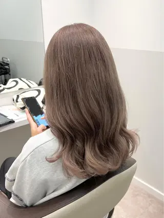 ロング 似合わせレイヤー/ 美髪縮毛矯正/ミナエのヘアスタイル