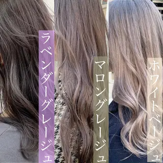 セミロング カラー 北間 寛哉のヘアスタイル