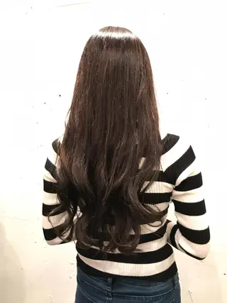 ロング カラー 小森谷 亮太のヘアスタイル