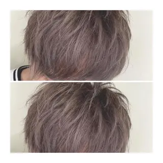 ショート カラー ヘアアレンジ メンズ ange☞ soutaのヘアスタイル