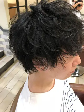 ショート メンズ特化 ナカネ カツヤのヘアスタイル