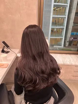 ロング カラー 💖札幌カラー 指名No.1💖玲奈のヘアスタイル