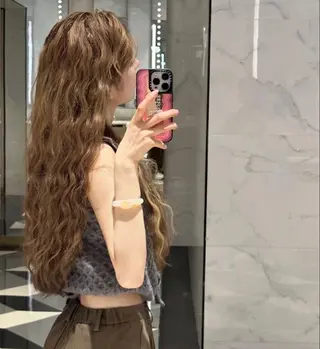 ロング パーマ 🎀 チヒロ🎀のヘアスタイル