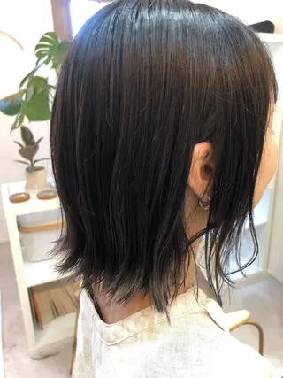 ミディアム カラー sugi tomoのヘアスタイル
