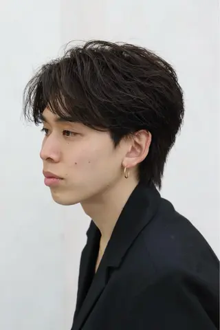 メンズ 伊佐治 秀弥のヘアスタイル