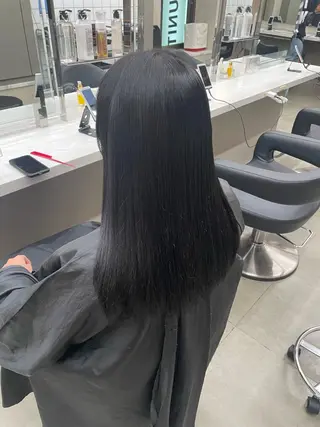 セミロング カラー ヘアアレンジ 💗横浜美容室 💗HARUNAのヘアスタイル