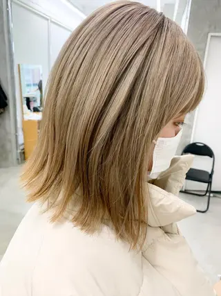 カラー モエ 代々木公園/神山町のヘアスタイル