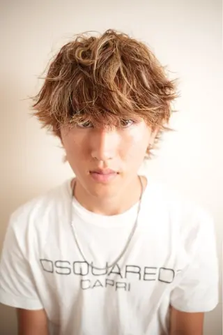 ミディアム メンズ 北脇 健治のヘアスタイル