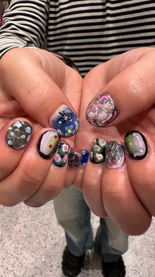 ネイル 🎶個性派ネイル💅 /Komachi❤️のネイルデザイン