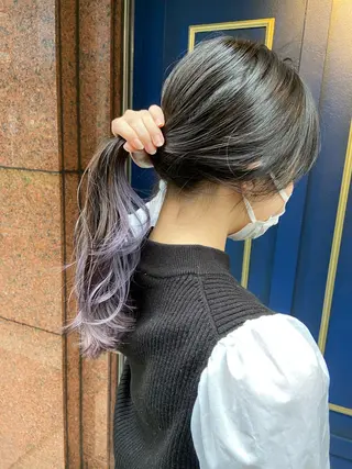 ロング カラー レイヤー💧艶髪 💧Syotaのヘアスタイル