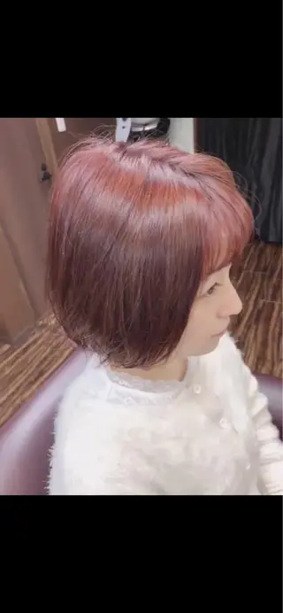 ショート ヘアアレンジ ze sealのヘアスタイル